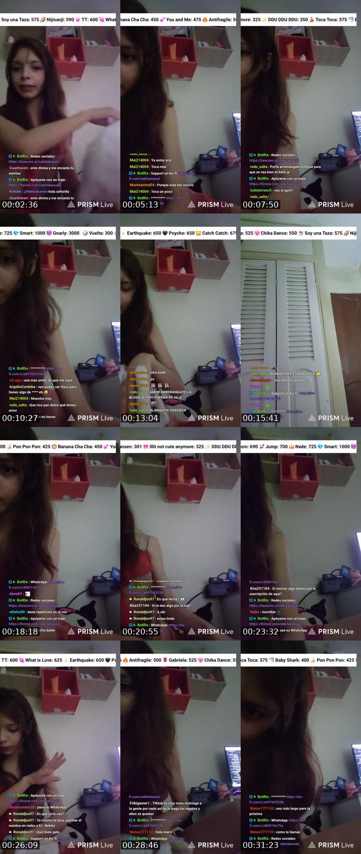 Contact-sheet preview of NekitaKawaii's Kick recording