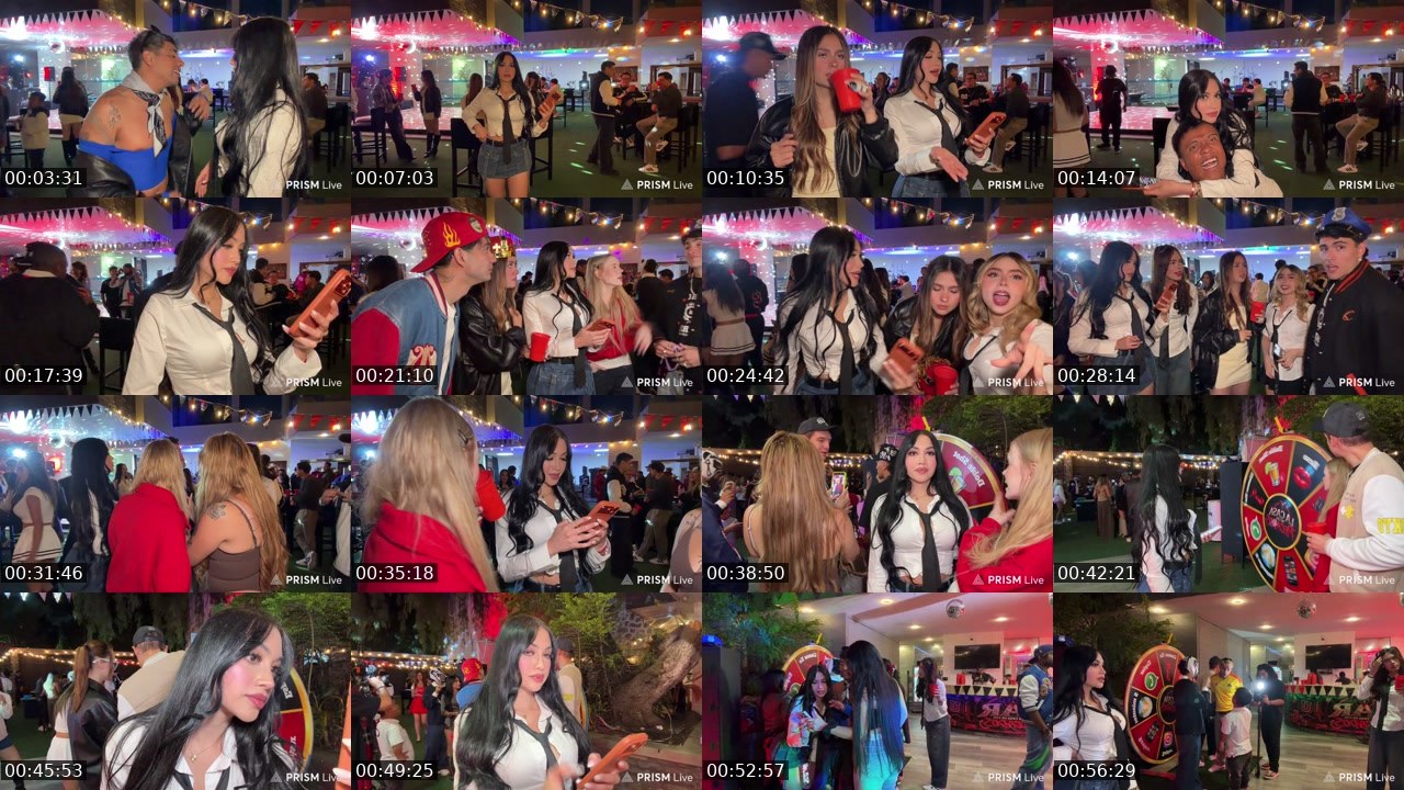Contact-sheet preview of JailyneOjeda's Kick recording