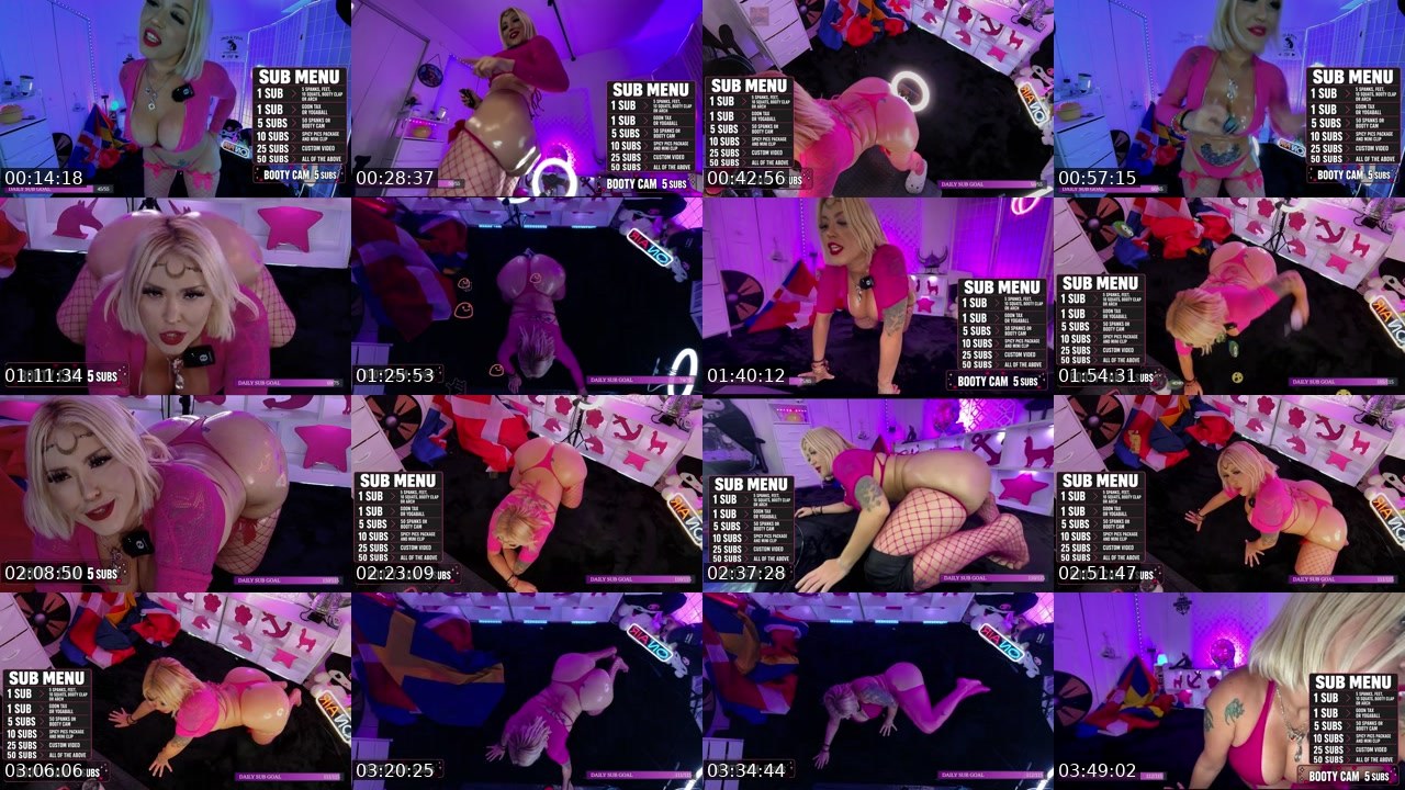 Contact-sheet preview of ladigabster's Kick recording