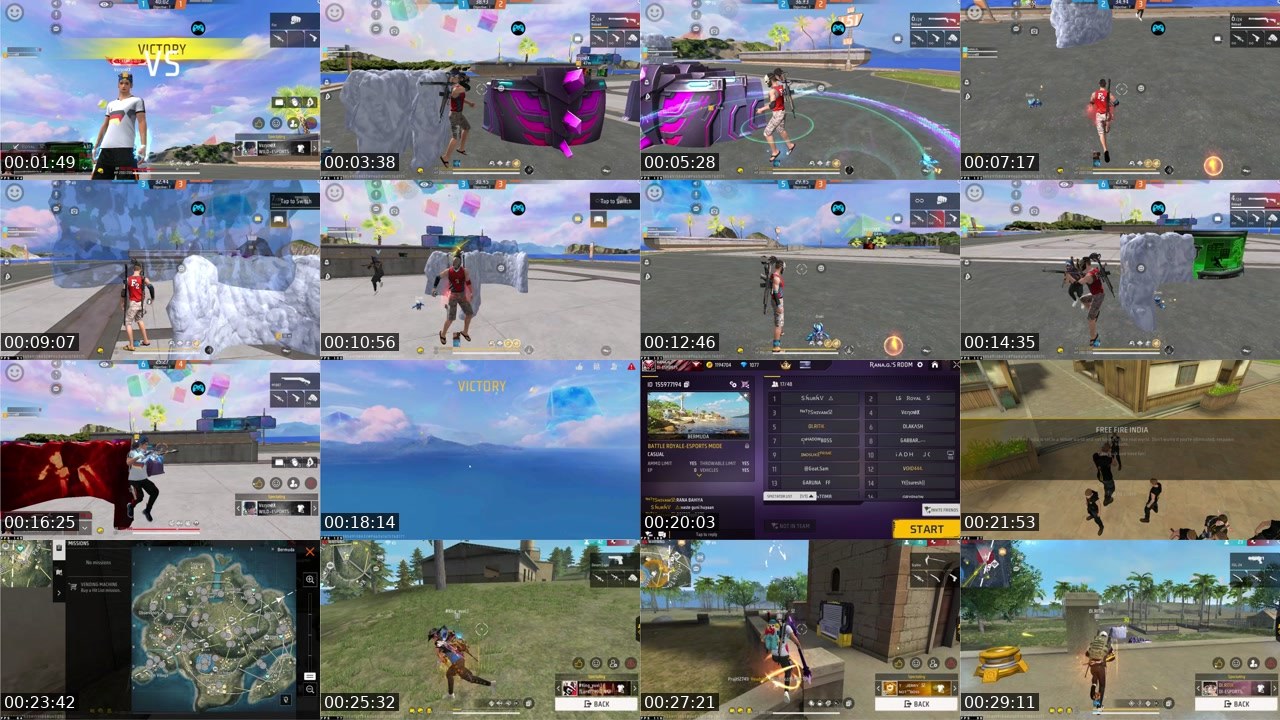 Contact-sheet preview of ONESHOTINDIA's Kick recording