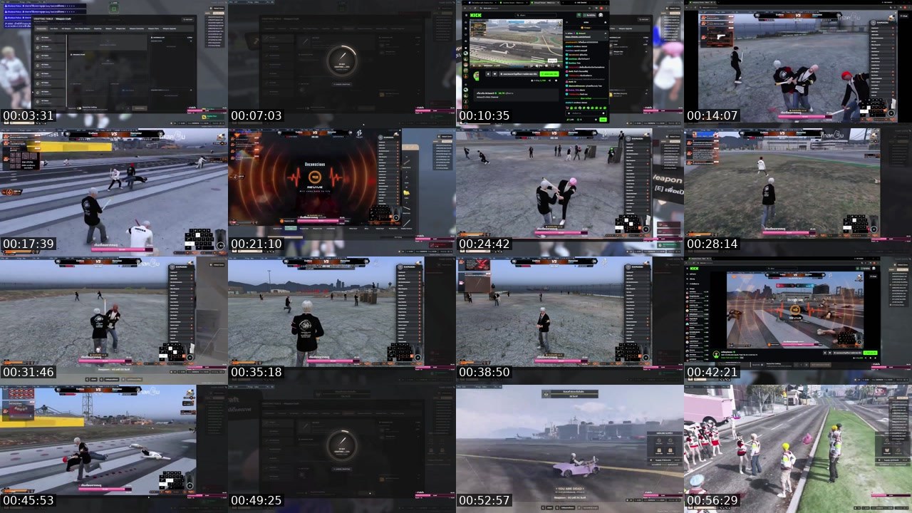 Contact-sheet preview of Senxlhai's Kick recording
