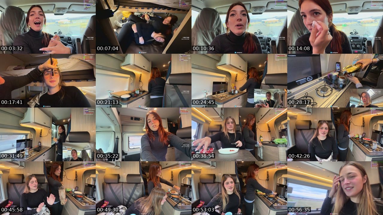 Contact-sheet preview of StudyTme's Kick recording