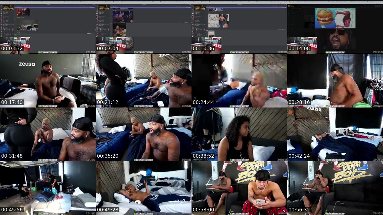 Contact-sheet preview of DeenTheGreat's Kick recording