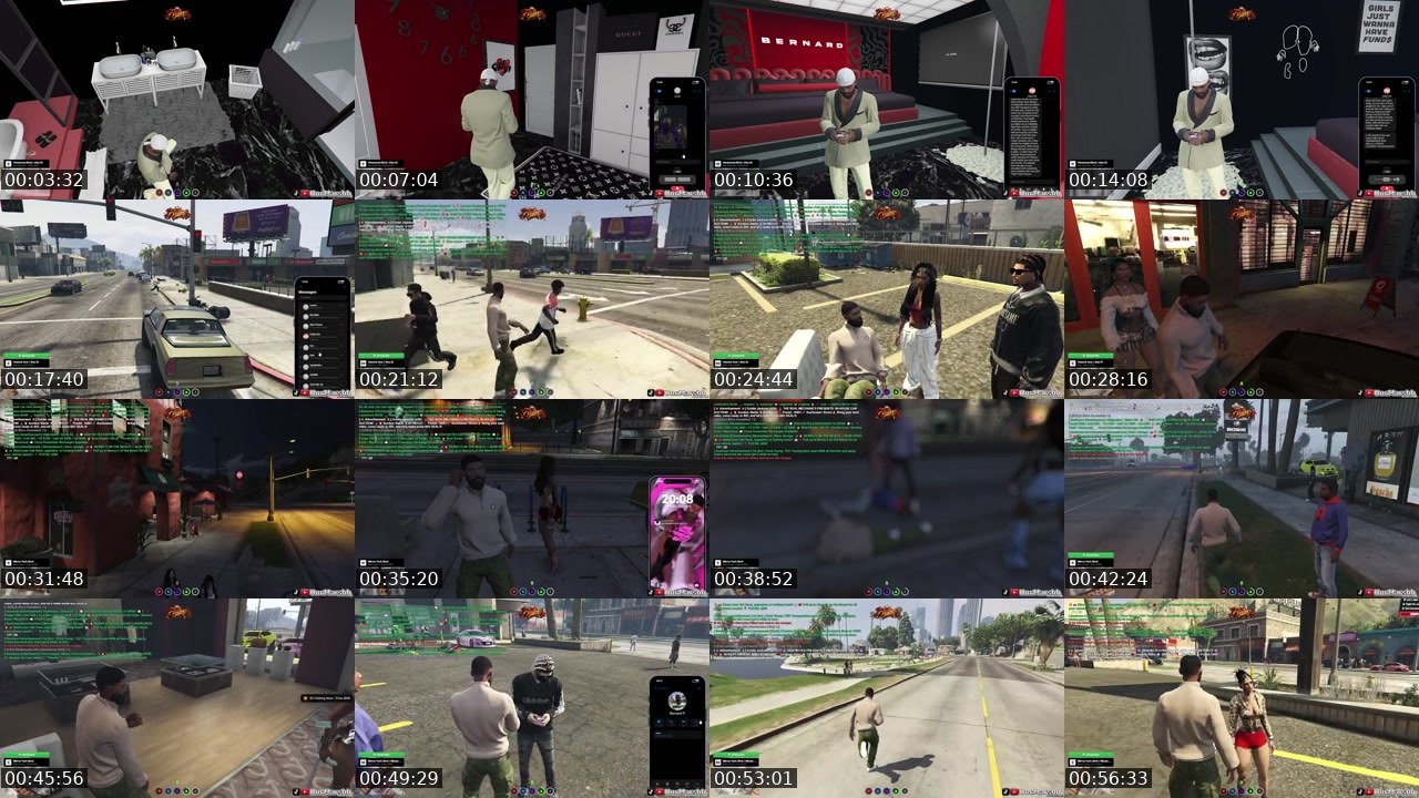 Contact-sheet preview of UncMarsh's Kick recording