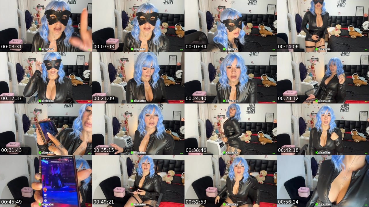 Contact-sheet preview of Silvanalee's Kick recording