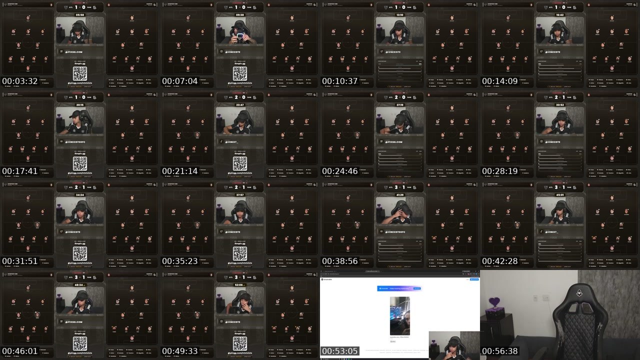 Contact-sheet preview of vinixiste's Kick recording