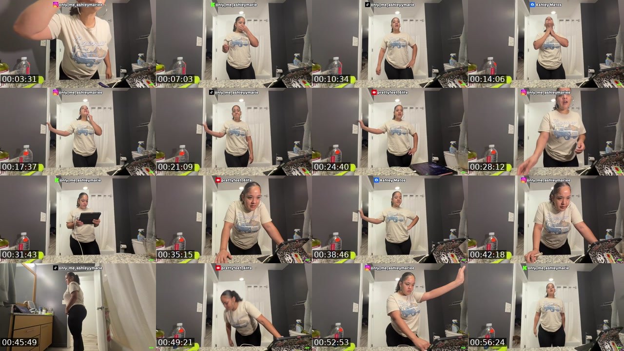 Contact-sheet preview of only_me_ashleymarie's Kick recording