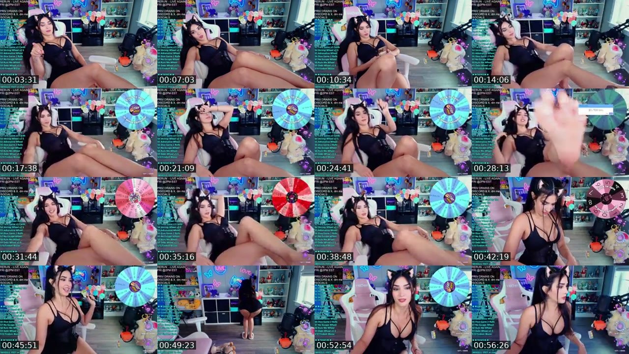 Contact-sheet preview of CinCinBear's Kick recording