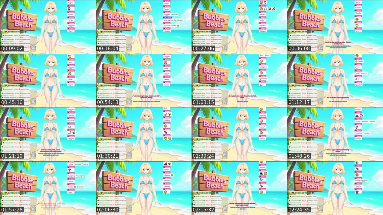 Contact-sheet preview of BubblesWetlove's Kick recording