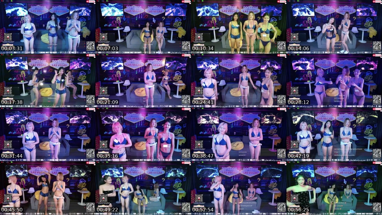 Contact-sheet preview of Lasvegasagogoclubpattaya's Kick recording