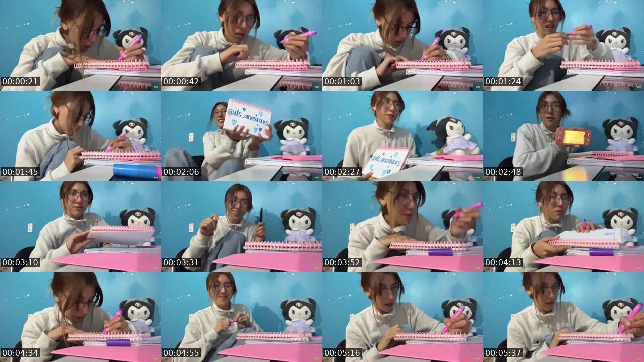Contact-sheet preview of mxrcitaaa's Kick recording