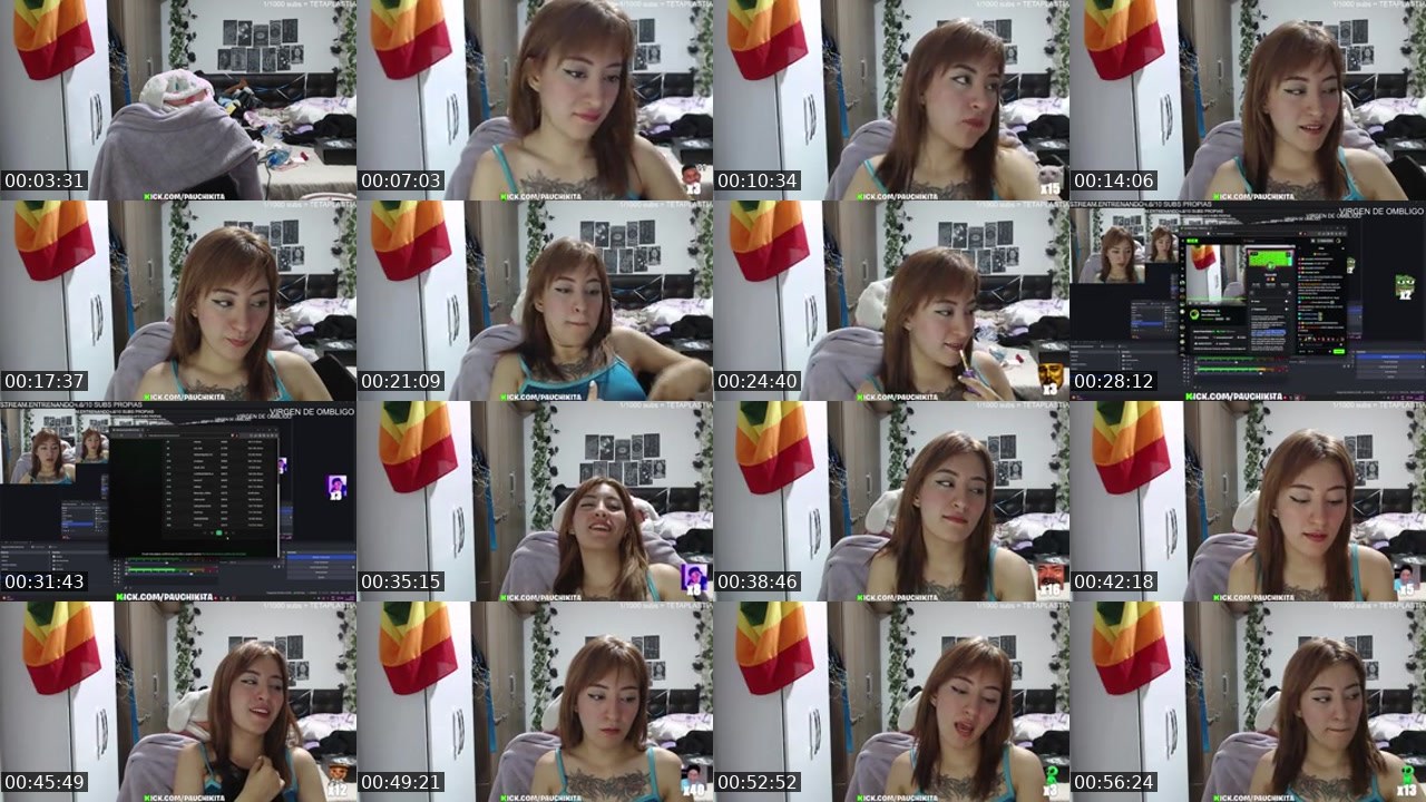Contact-sheet preview of PauChikita's Kick recording