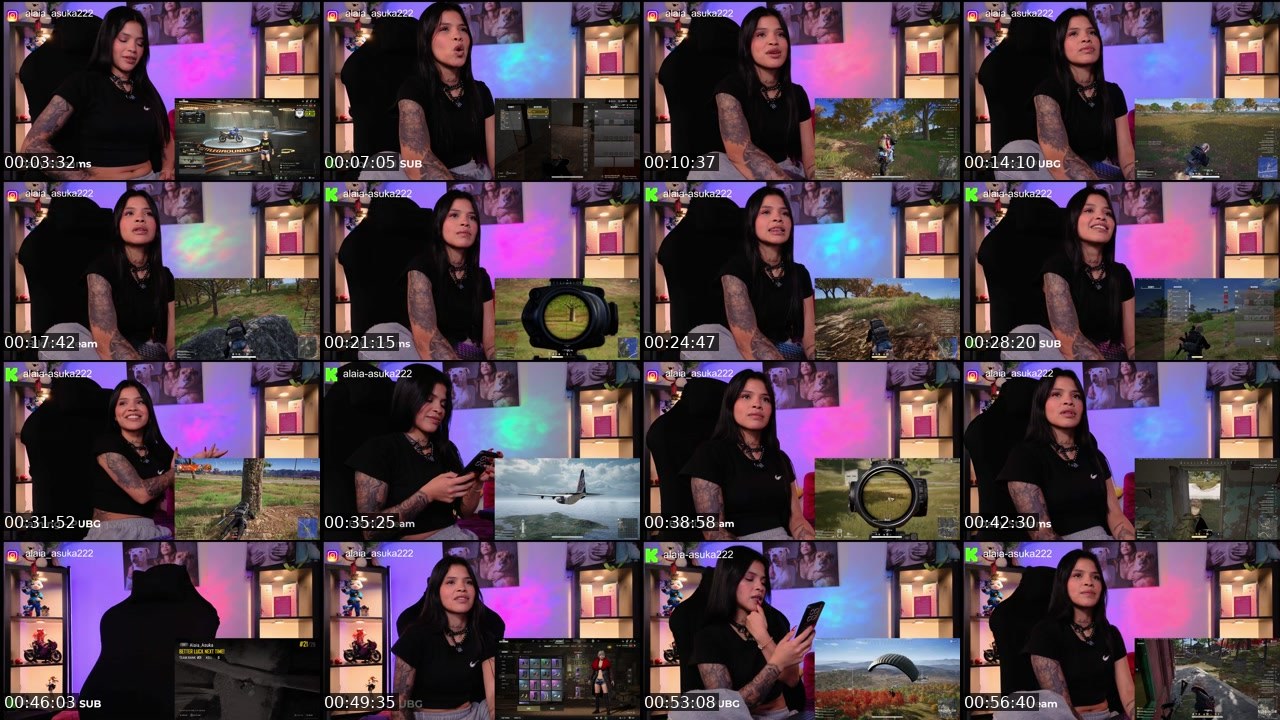Contact-sheet preview of alaia_asuka222's Kick recording