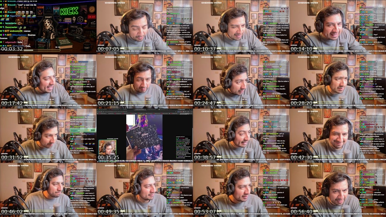Contact-sheet preview of ZoomF7's Kick recording