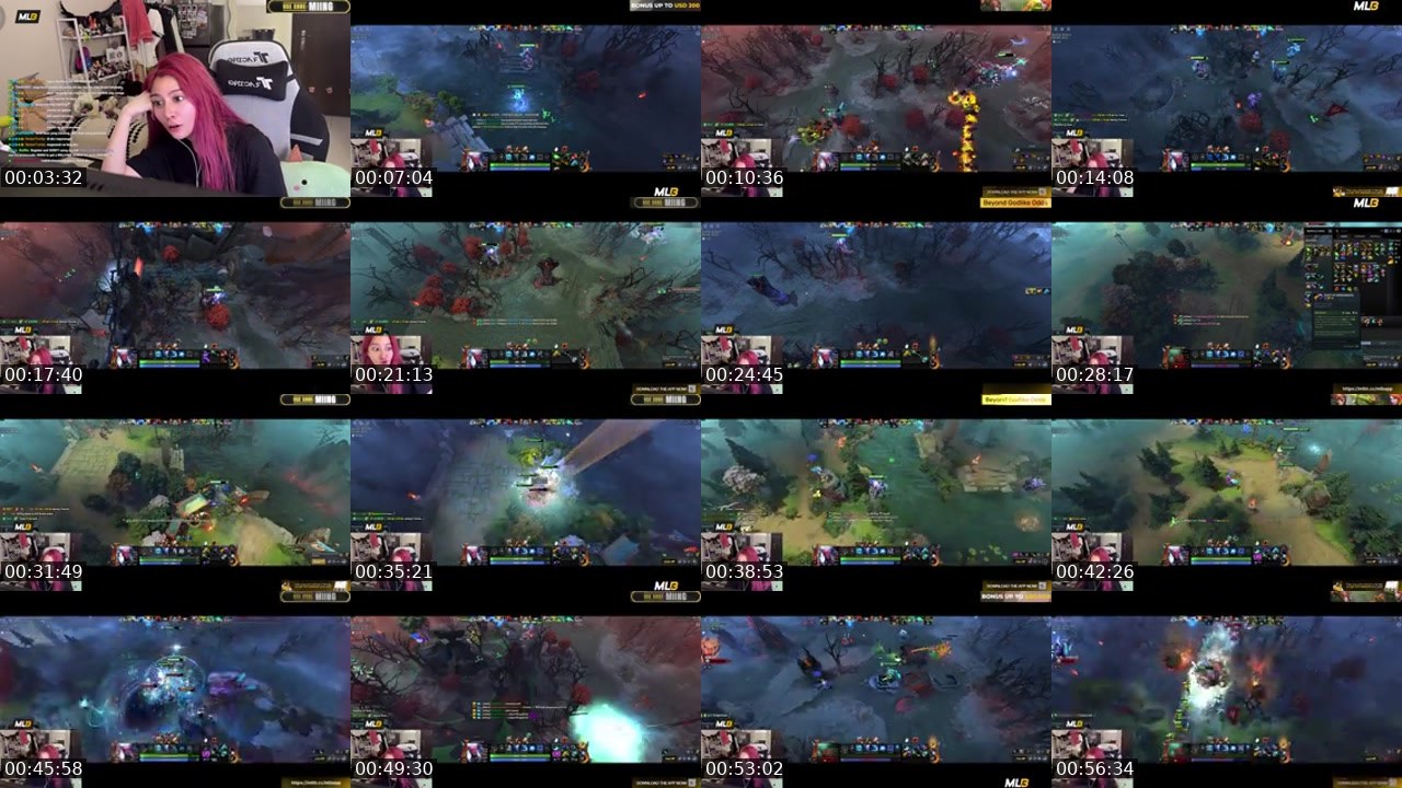 Contact-sheet preview of inamiing's Kick recording