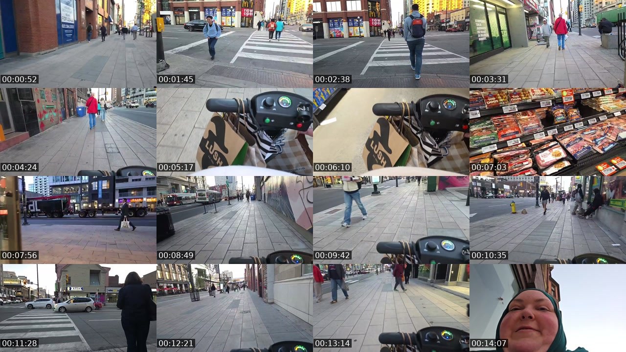 Contact-sheet preview of foodiebeautykick's Kick recording