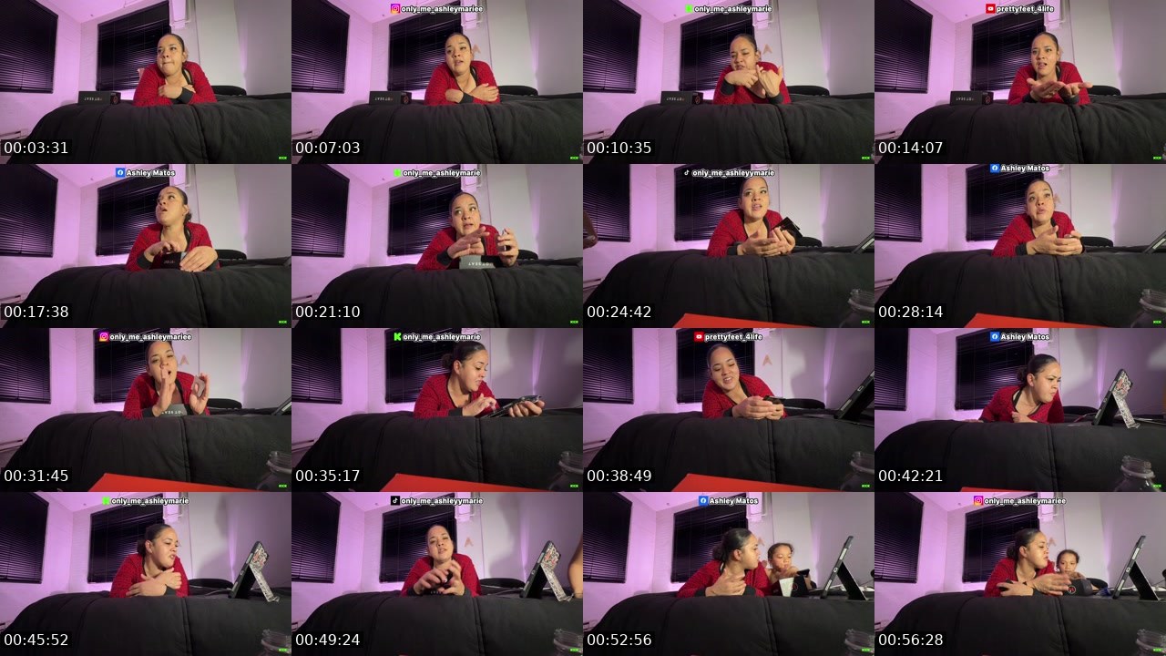 Contact-sheet preview of only_me_ashleymarie's Kick recording