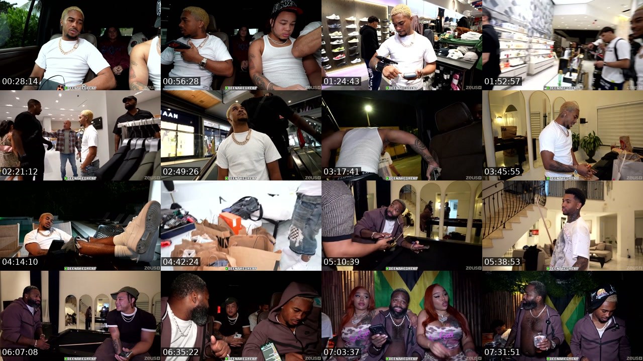 Contact-sheet preview of DeenTheGreat's Kick recording