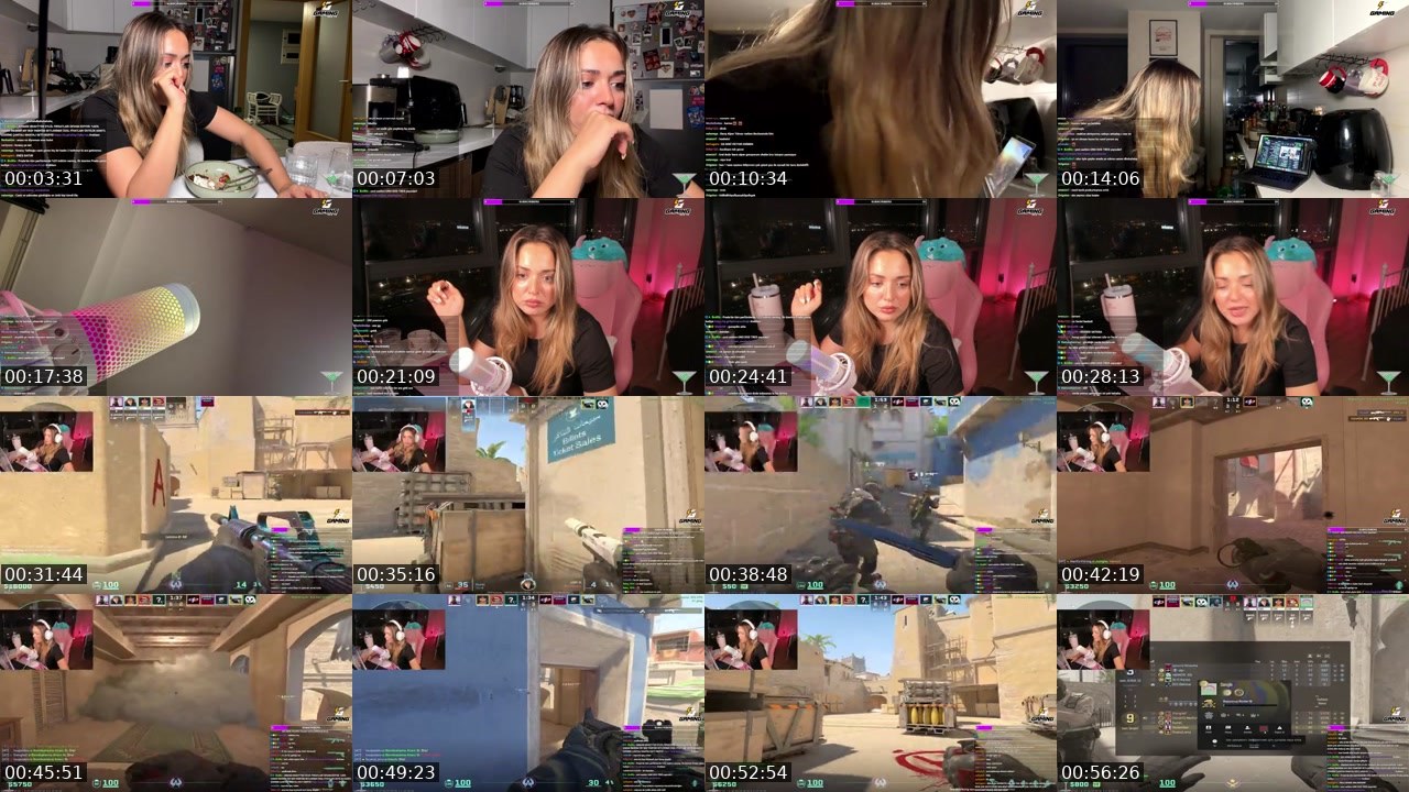 Contact-sheet preview of elanur's Kick recording