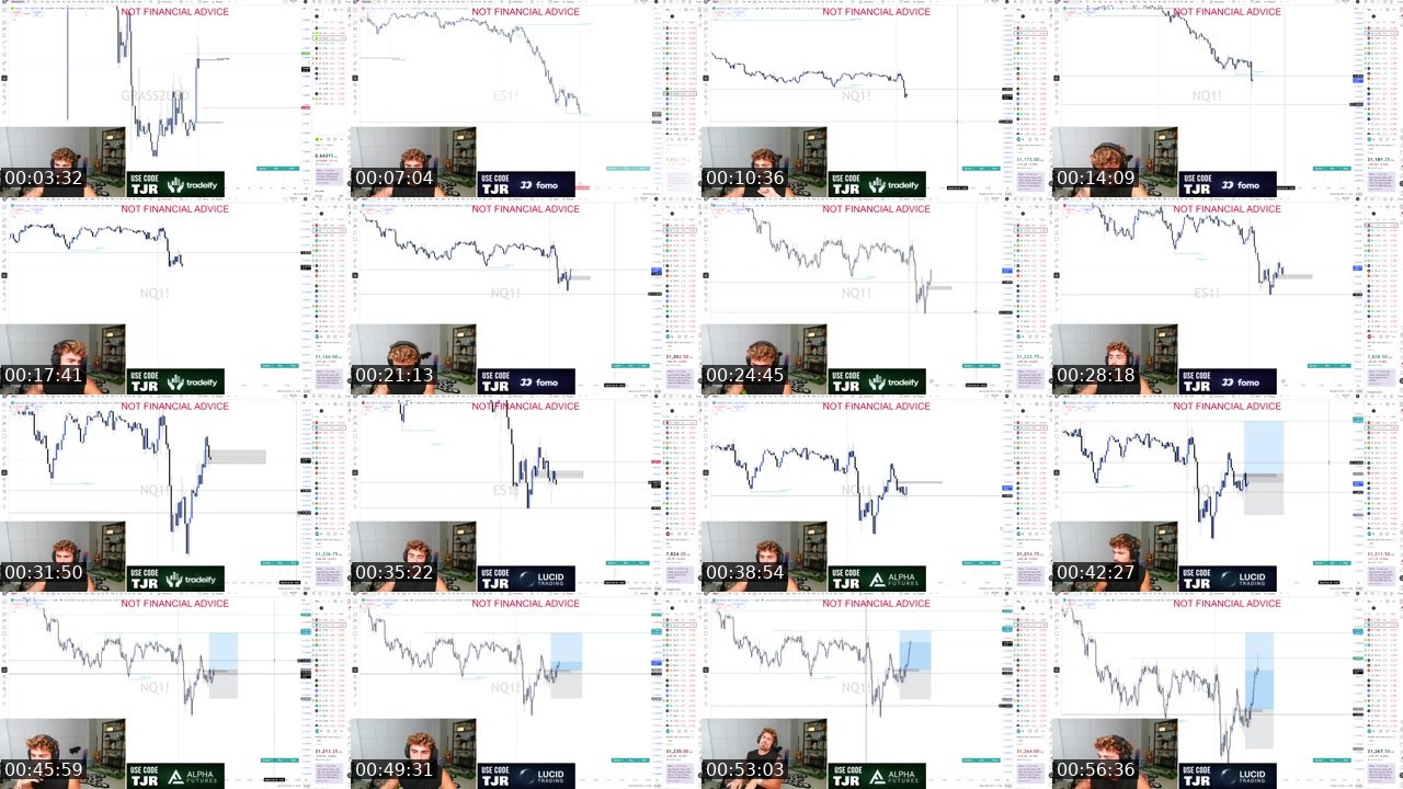 Contact-sheet preview of TJR's Kick recording