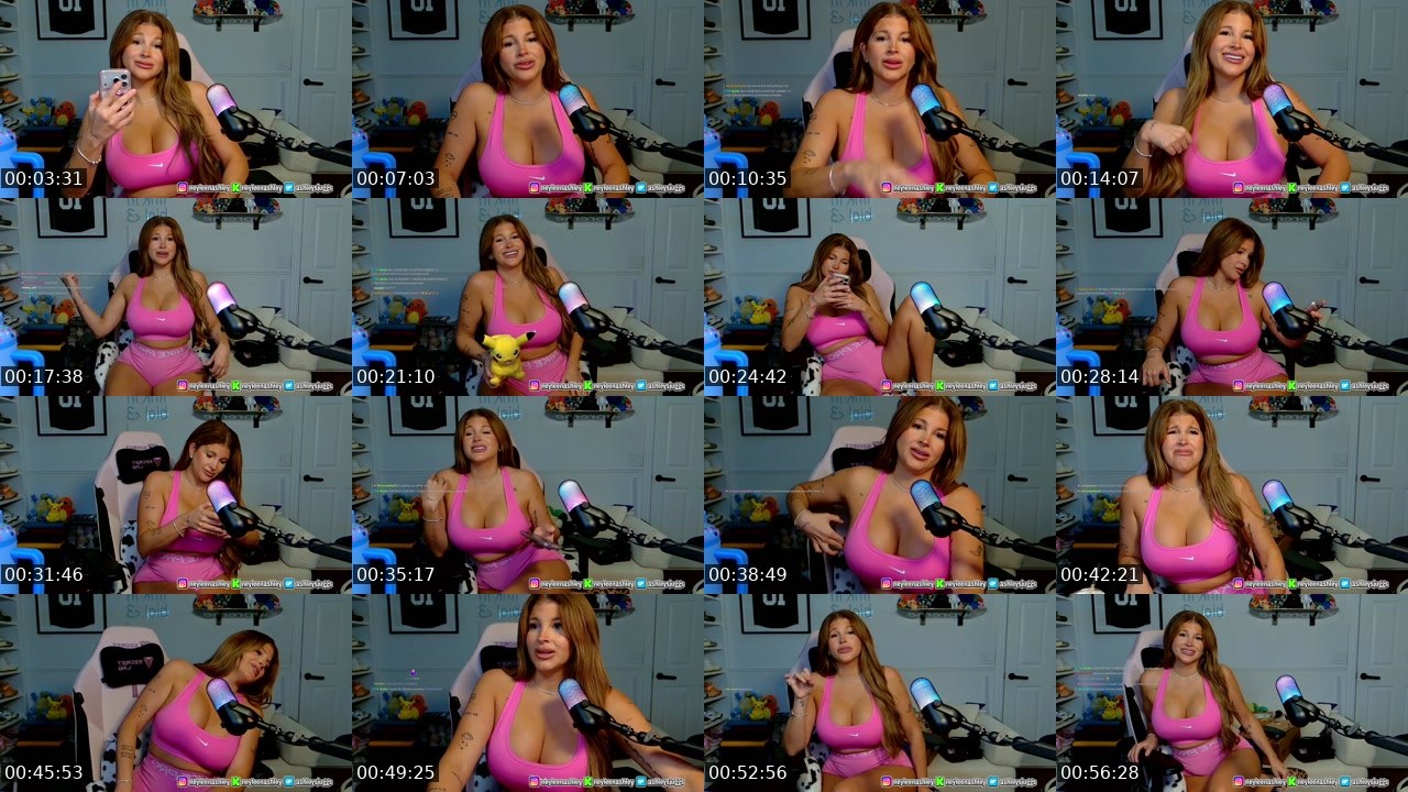 Contact-sheet preview of Neyleenashley's Kick recording
