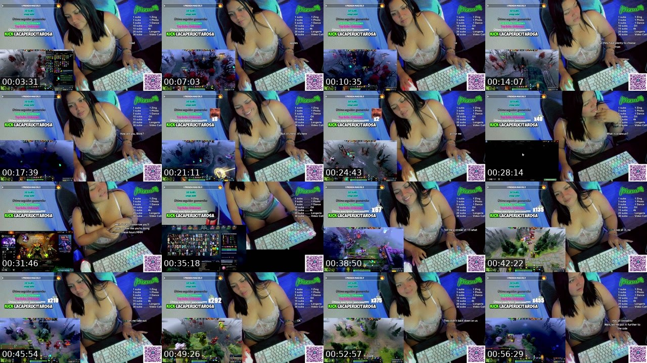 Contact-sheet preview of LaCaperucitaRosa's Kick recording