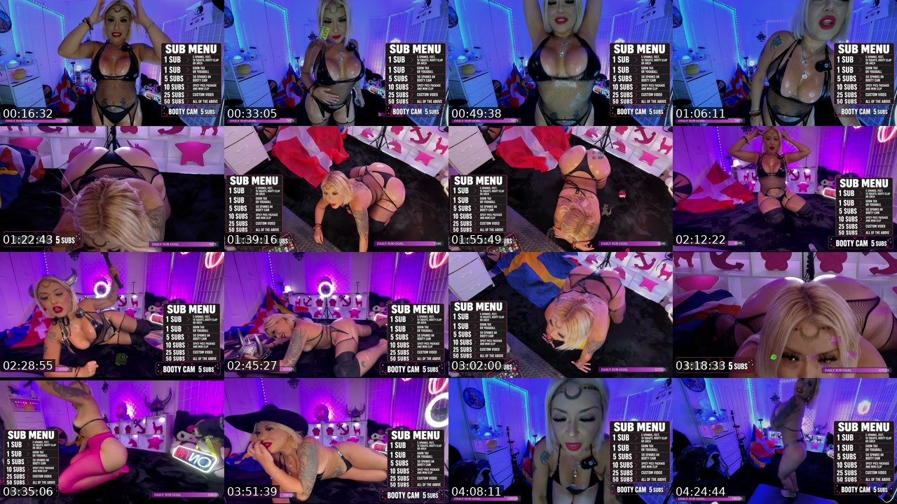 Contact-sheet preview of ladigabster's Kick recording