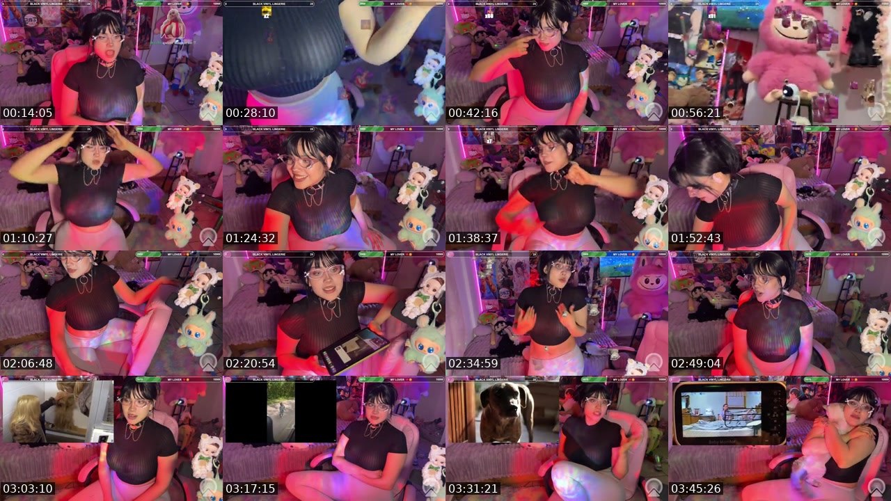 Contact-sheet preview of ItsPennyGG's Kick recording