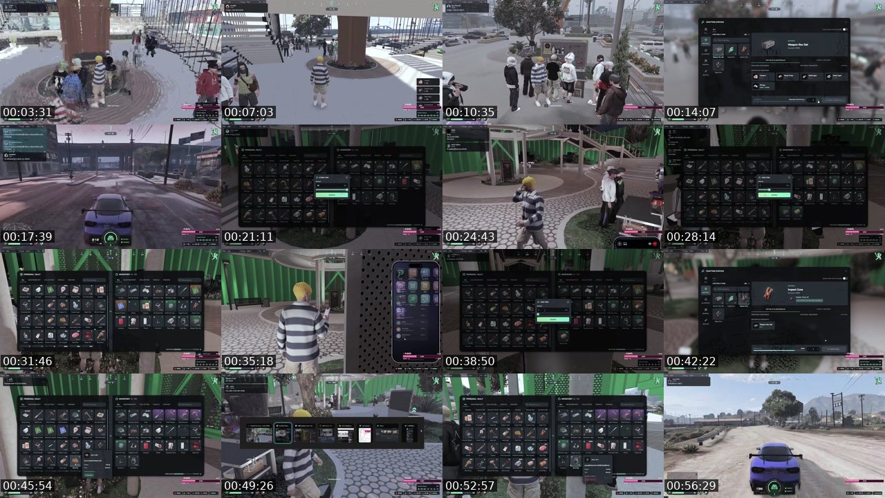 Contact-sheet preview of Senxlhai's Kick recording