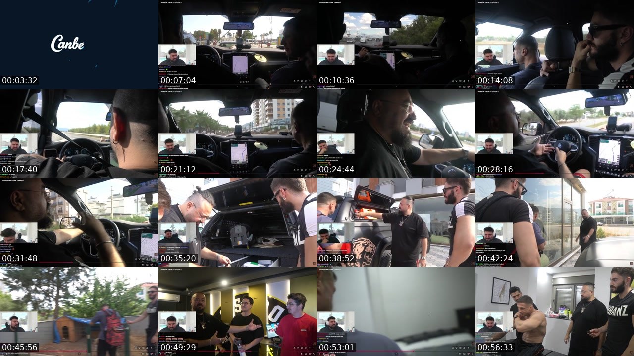 Contact-sheet preview of Canbequit's Kick recording