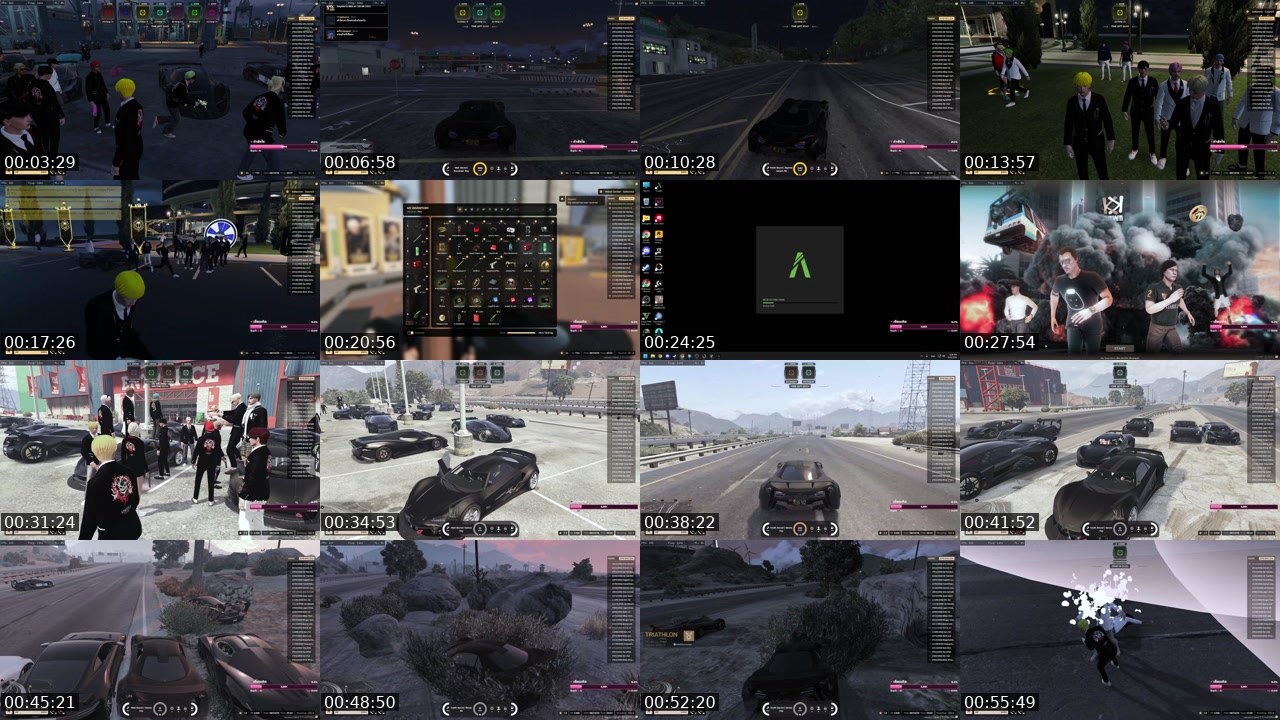 Contact-sheet preview of Senxlhai's Kick recording