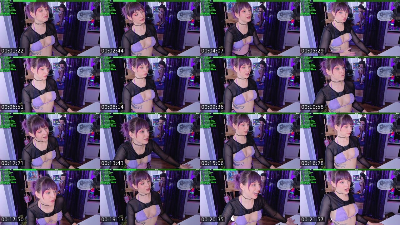 Contact-sheet preview of aurorastarr's Kick recording