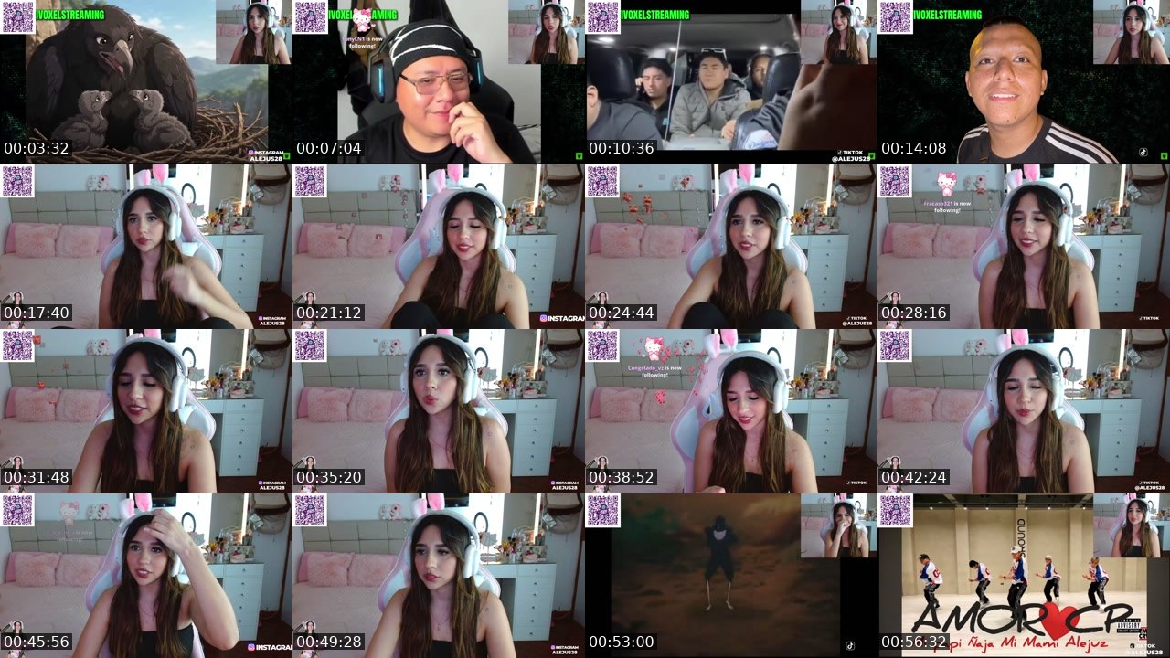 Contact-sheet preview of alejus28's Kick recording