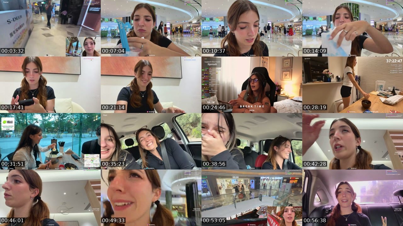 Contact-sheet preview of StudyTme's Kick recording
