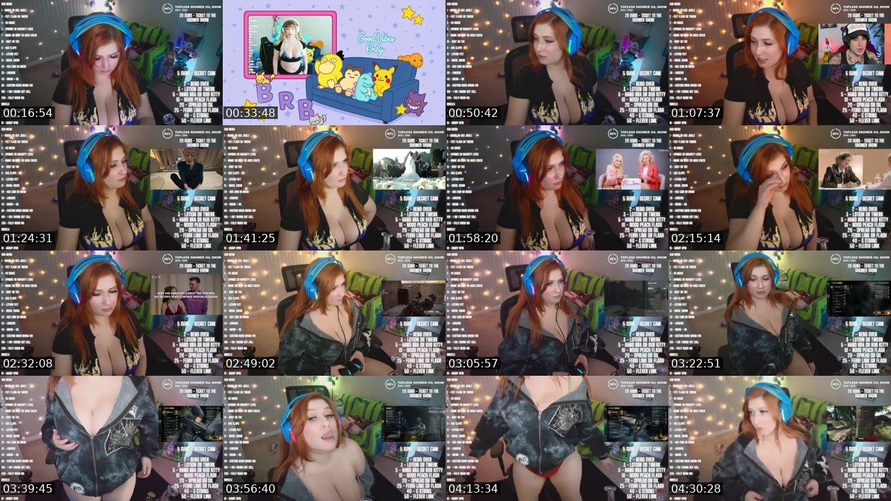 Contact-sheet preview of PeachyJade's Kick recording