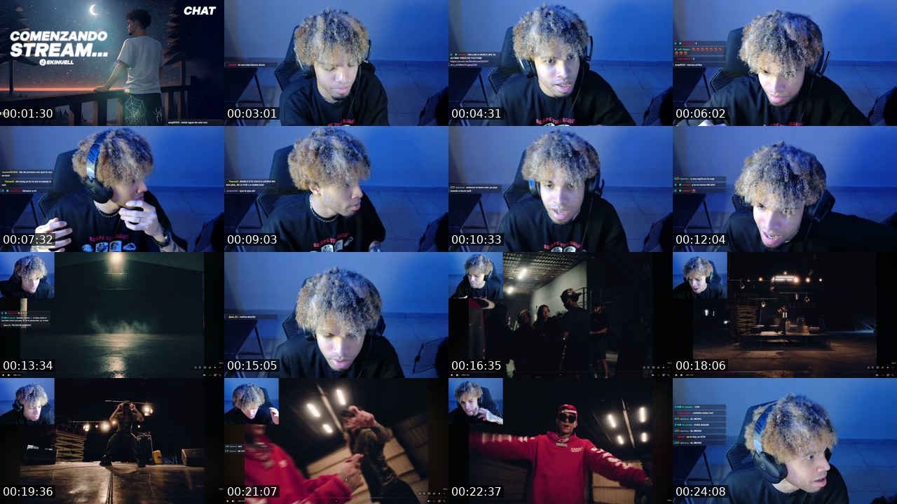 Contact-sheet preview of Ekinuel's Kick recording