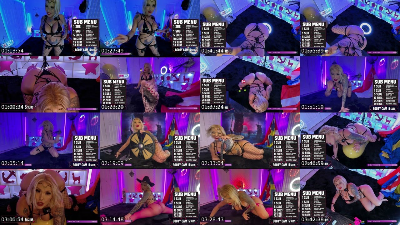 Contact-sheet preview of ladigabster's Kick recording