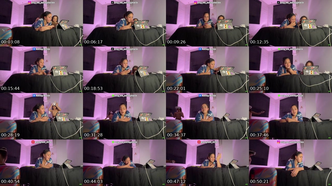 Contact-sheet preview of only_me_ashleymarie's Kick recording