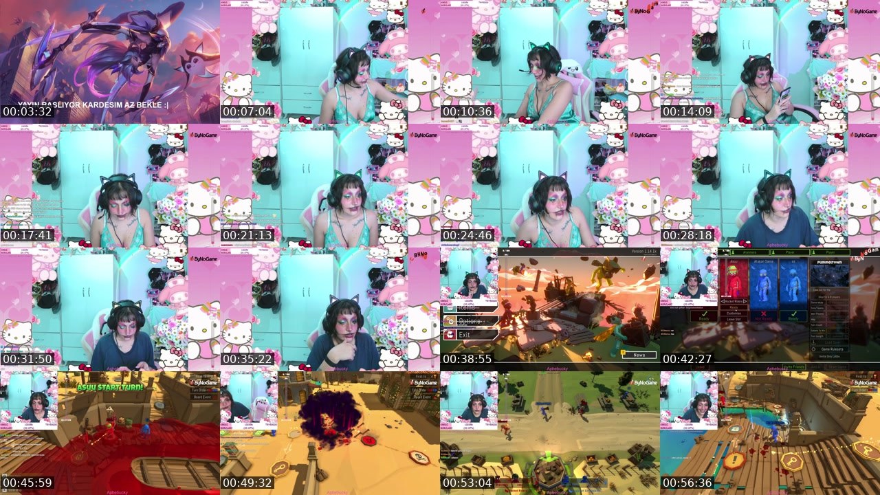 Contact-sheet preview of aphebucky's Kick recording