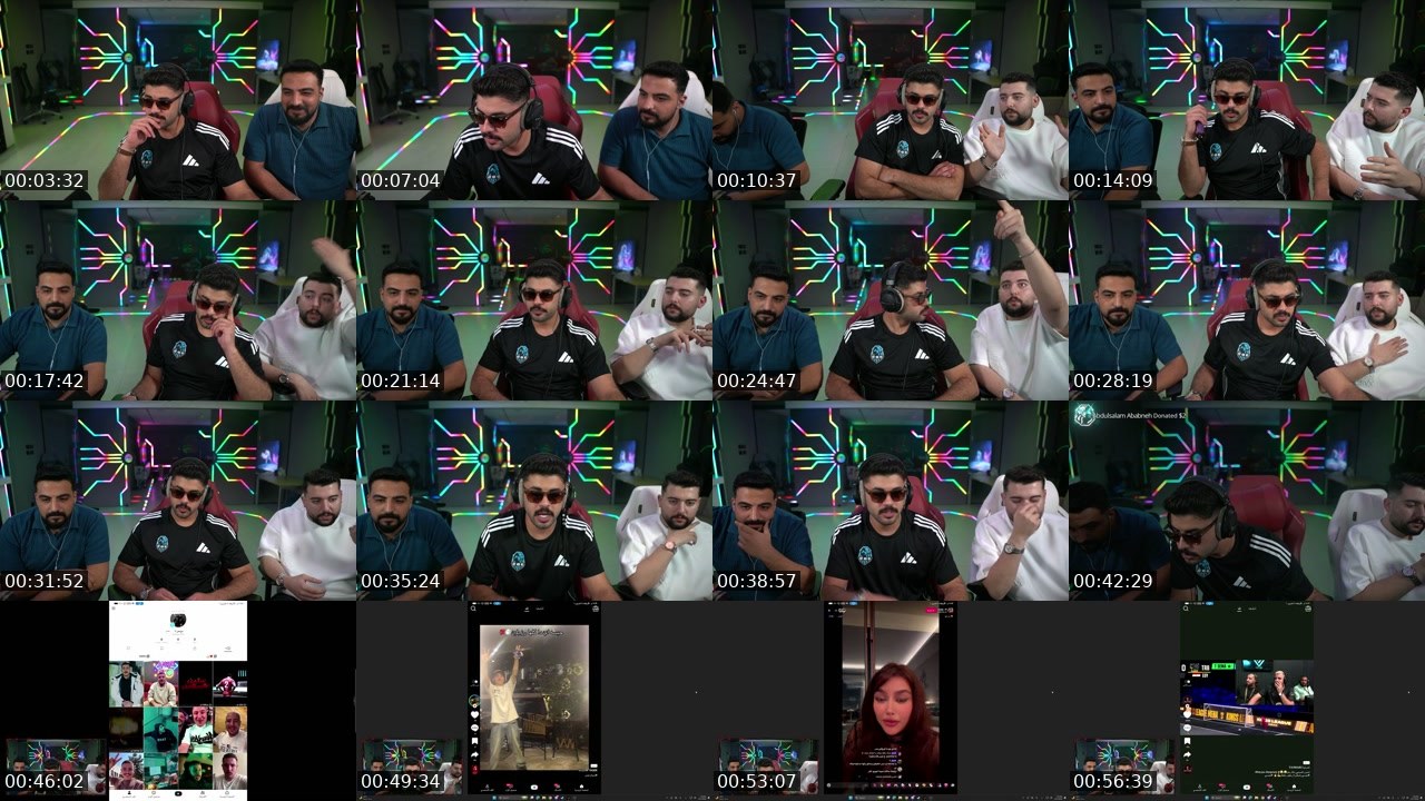 Contact-sheet preview of Absi's Kick recording