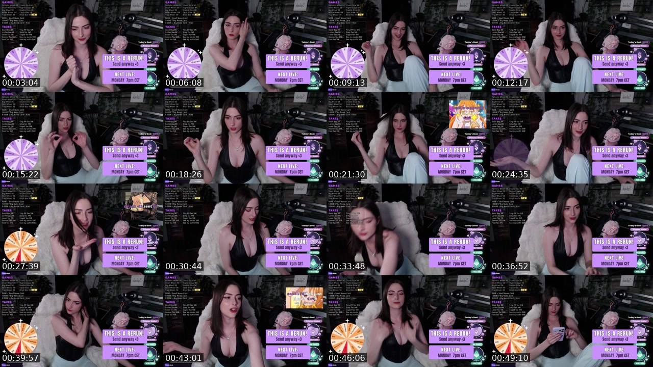 Contact-sheet preview of theskylucy's Kick recording