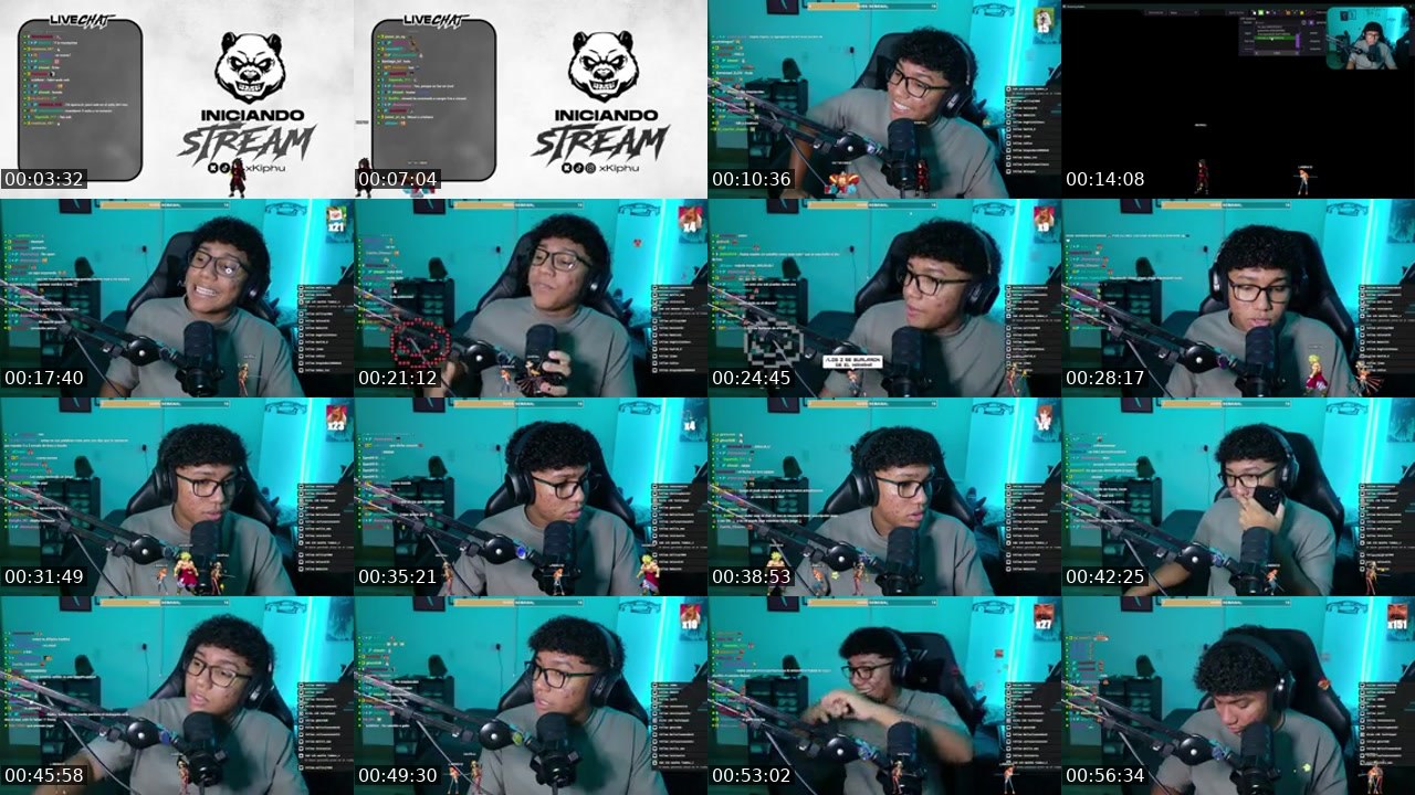 Contact-sheet preview of xKiphu's Kick recording