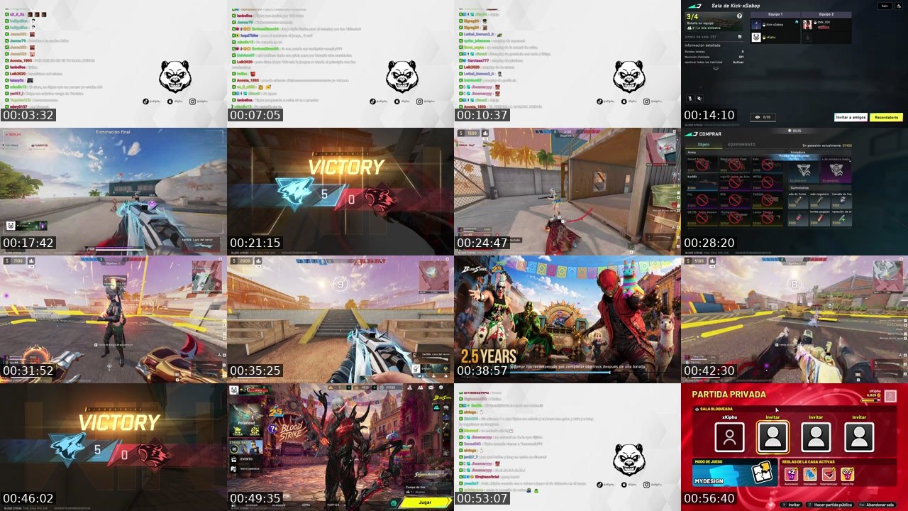 Contact-sheet preview of xKiphu's Kick recording