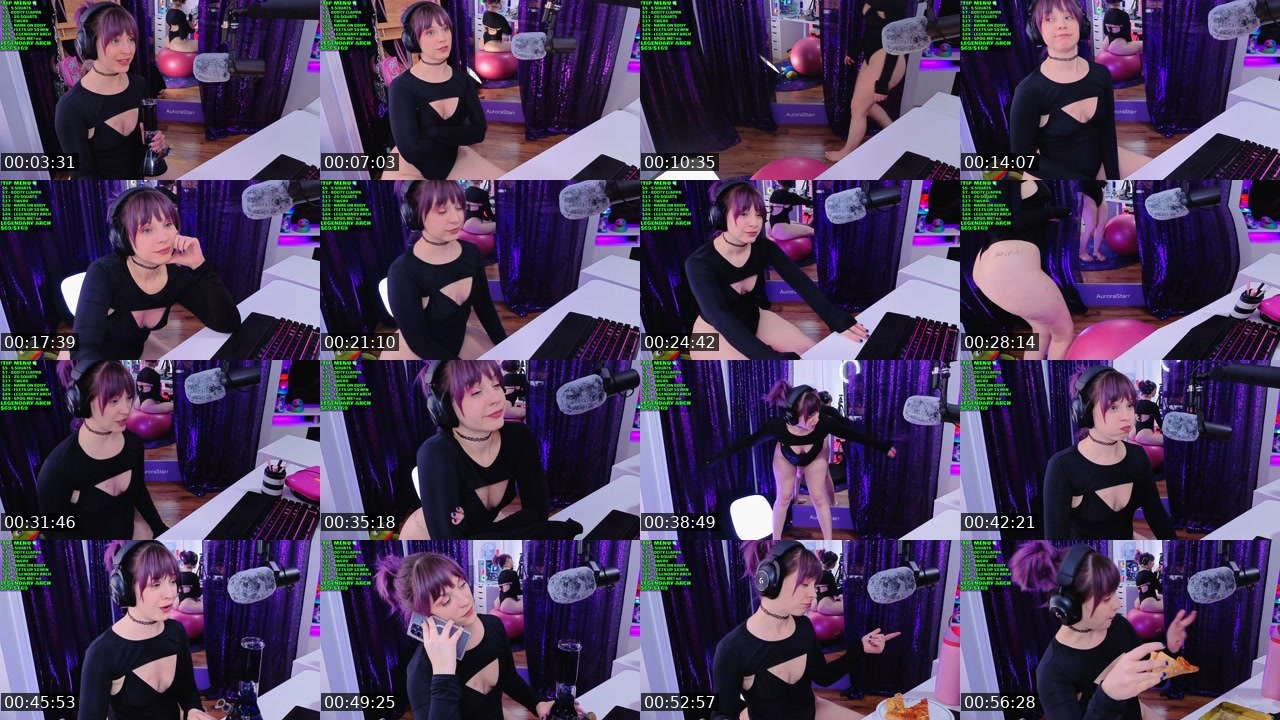 Contact-sheet preview of aurorastarr's Kick recording