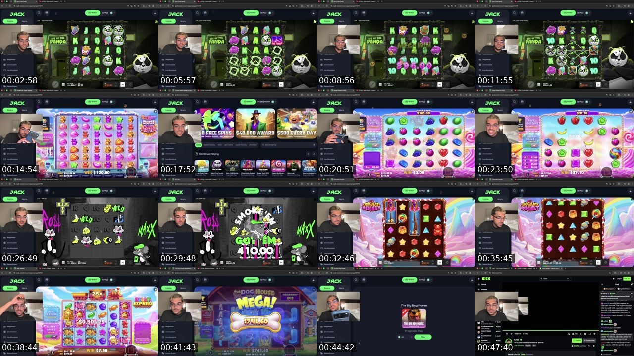 Contact-sheet preview of n3on's Kick recording