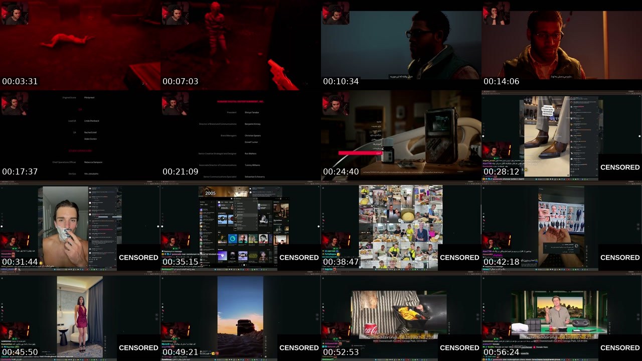 Contact-sheet preview of KEOXER's Kick recording
