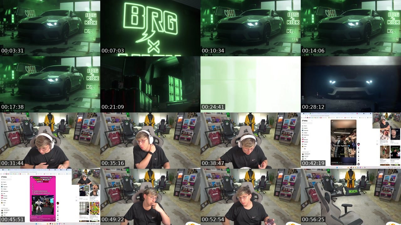 Contact-sheet preview of Brunenger's Kick recording