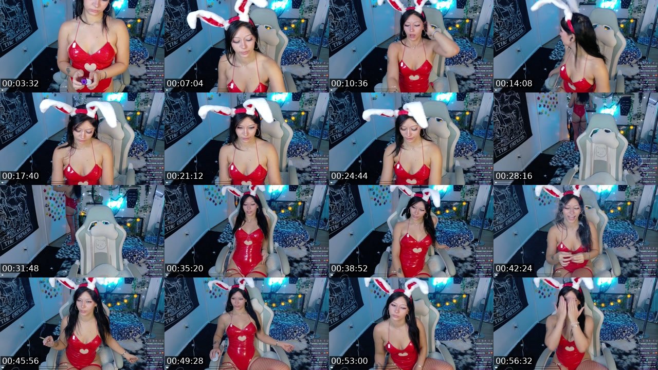 Contact-sheet preview of BlissyxAngel's Kick recording