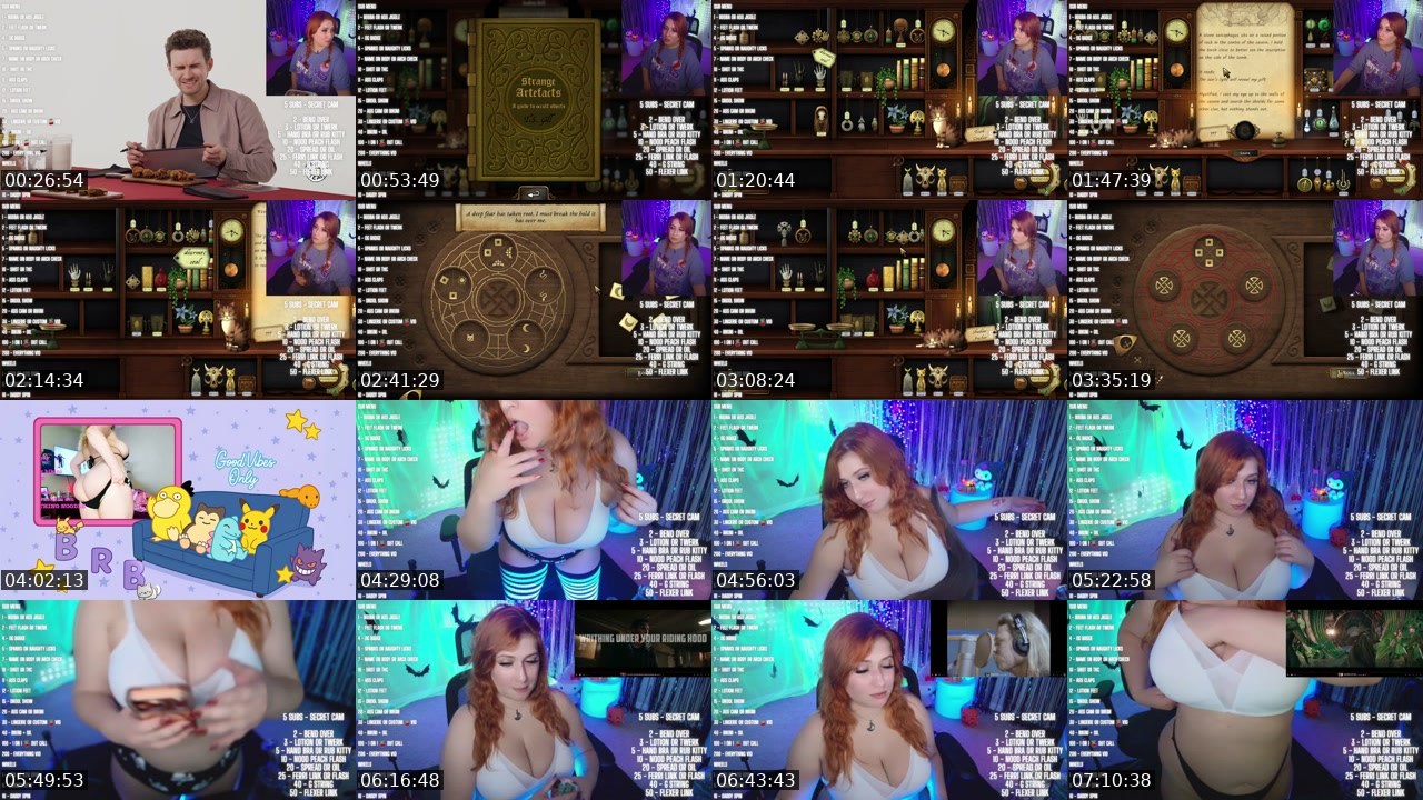 Contact-sheet preview of PeachyJade's Kick recording