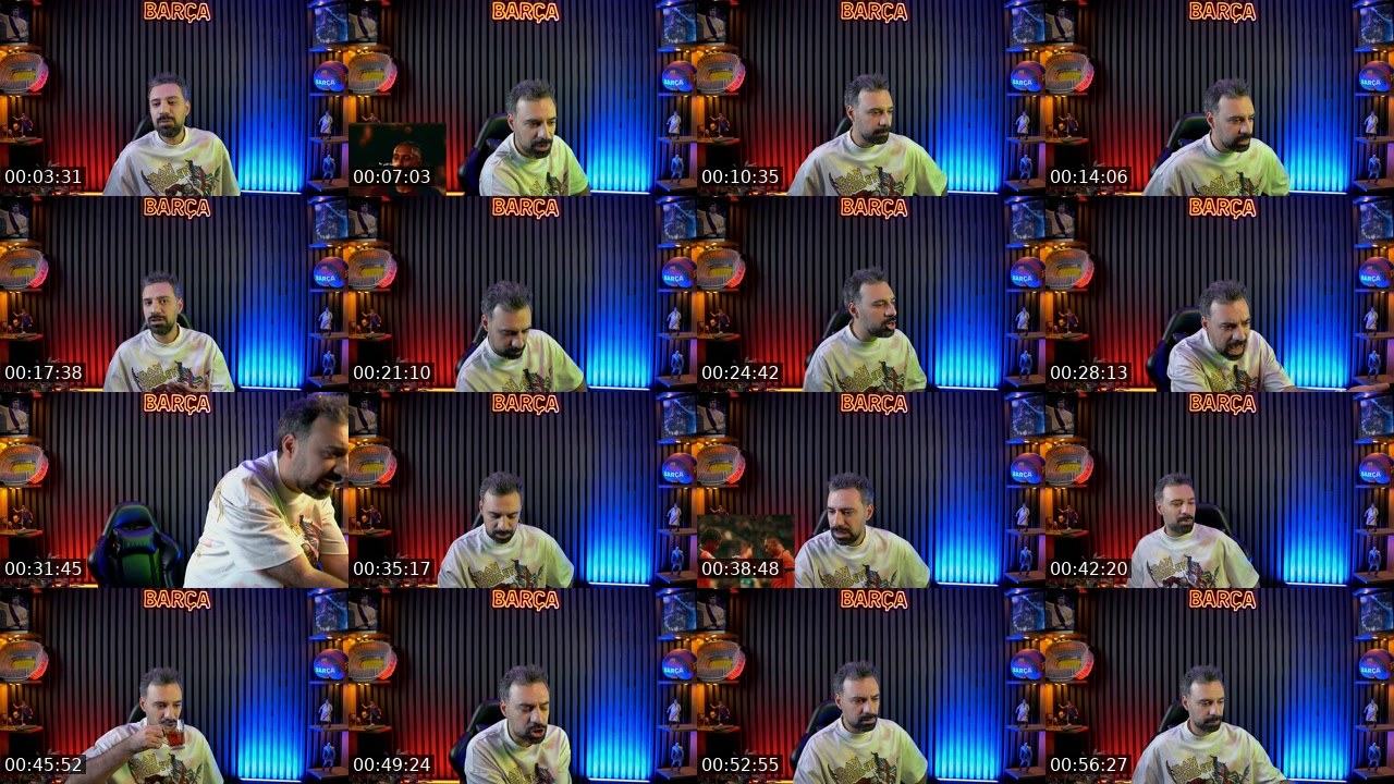 Contact-sheet preview of barcairan's Kick recording